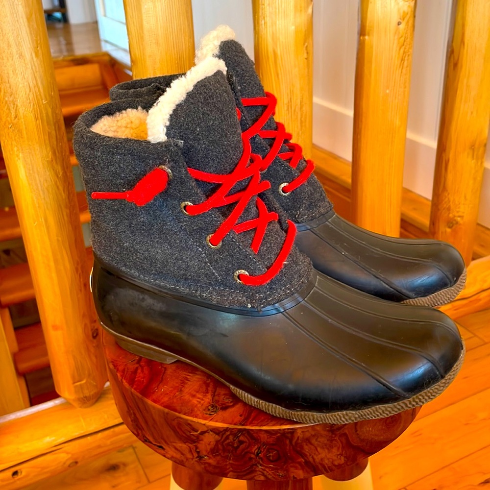 Sperry for JCrew duck boots size 7